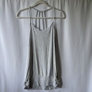 GAIAM Gray Strappy Camisole Top